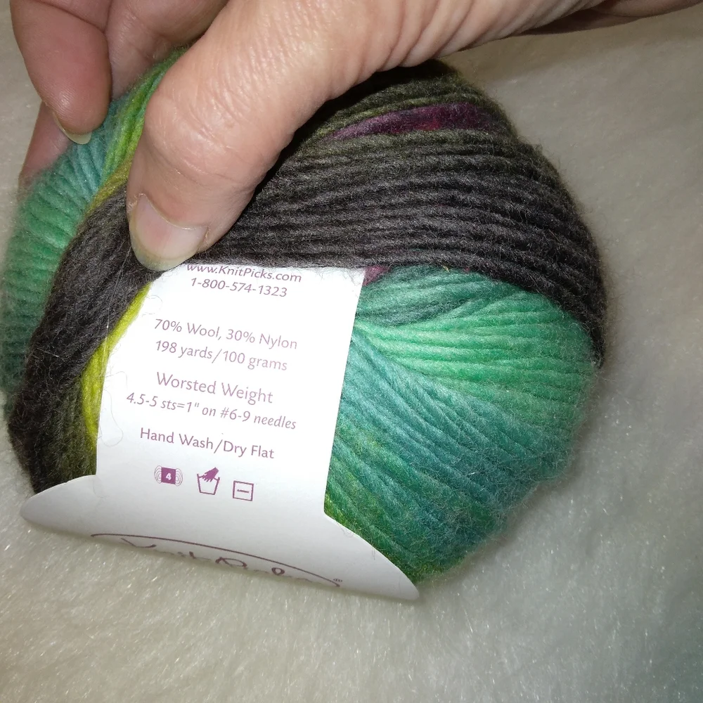 YARN Knit Picks Chroma Worsted in Mix Tape 100 grams